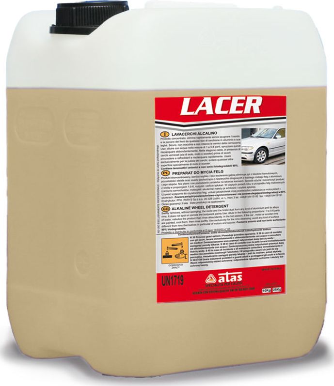 Atas Atas Lacer środek do czyszczenia felg lakierowanych 10kg uniwersalny