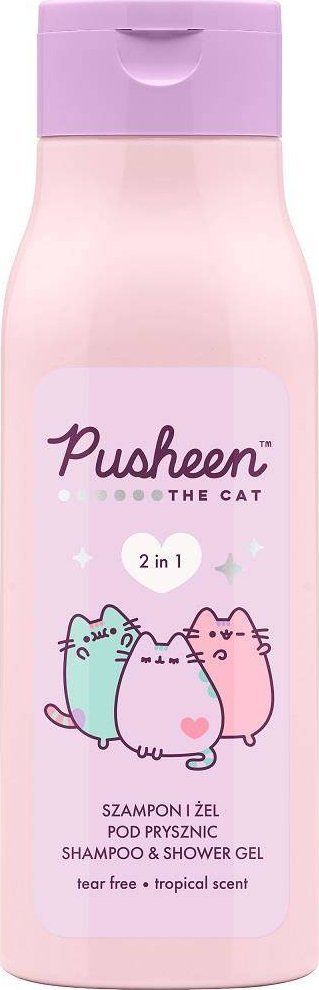 Pusheen Shampoo & Shower Gel szampon i żel pod prysznic 2w1 400ml