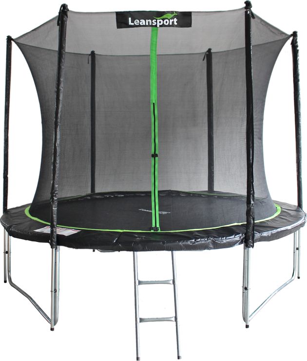 Trampolina ogrodowa Lean Sport Pro z siatką wewnętrzną 8 FT 244 cm