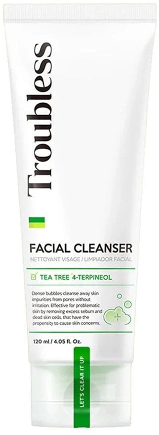 TROUBLESS_Facial Cleanser oczyszczająca pianka do twarzy 120ml