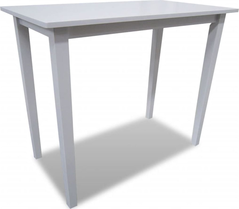 Elior Biały, matowy stolik barowy Evans