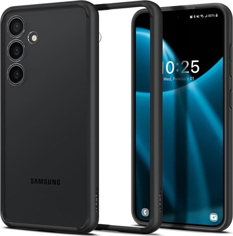 Spigen Etui Ultra Hybrid, matte black - Samsung Galaxy S24