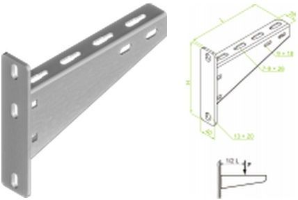 Baks Wysięgnik wzmocniony WWC200 (711220)