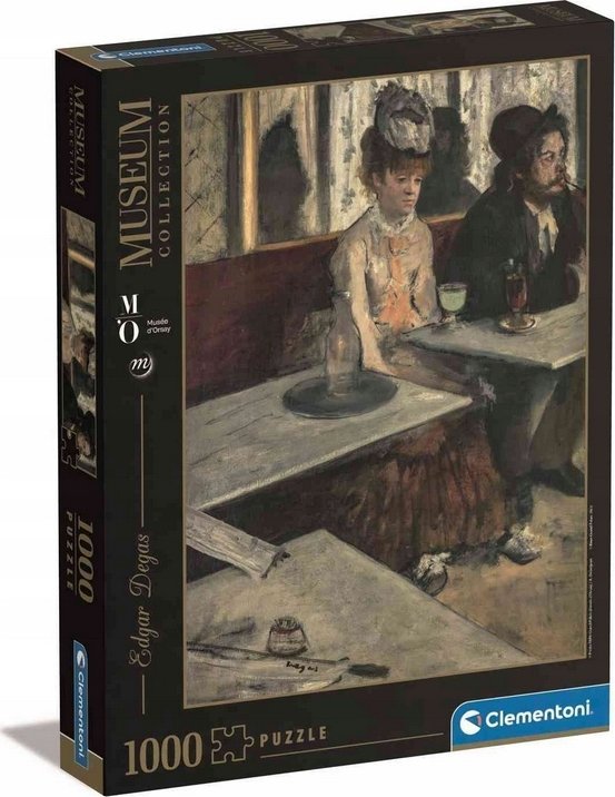 Clementoni Puzzle Museum Degas: Dans Un Cafe 1000 elementów (37090)