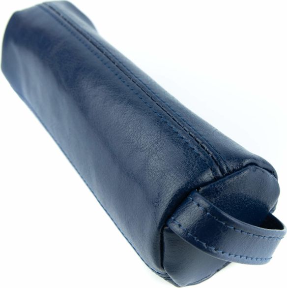 Piórnik Kemer 065 Piórnik okrągły na suwak - granat KEMER