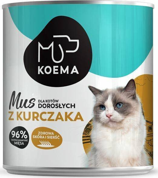 Koema Koema Mus kurczak 400g dla kota