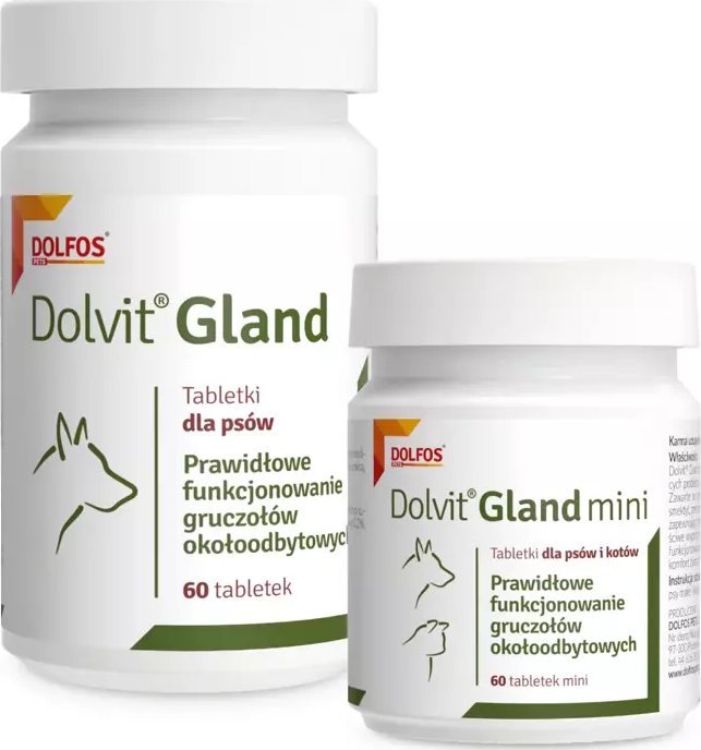 Triton DOLFOS Dolvit Gland na gruczoły okołoodbytowe Mini 60tabl.