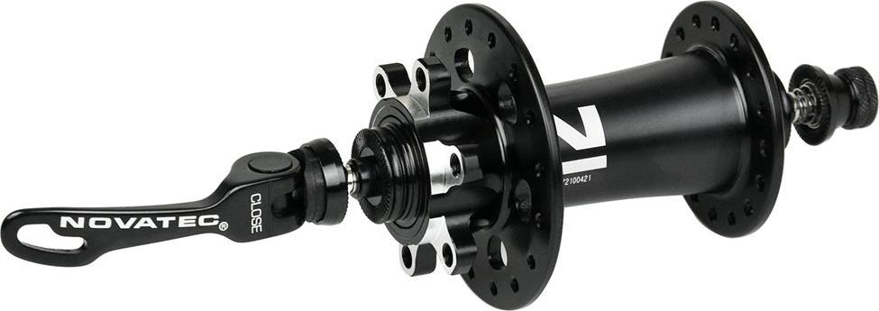 Novatec Piasta przednia Novatec NT-D791SB QR, DB, 2SB, 32H, czarny mat