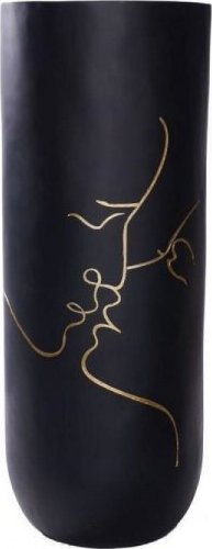 DKD Home Decor Wazon DKD Home Decor Czarny Żywica Nowoczesny (35 x 35 x 90 cm)