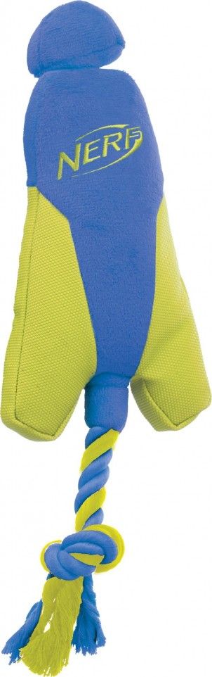 Nerf Wyrzutnia z zabawką do szarpania NERF, L, zielona/pomarańczowa