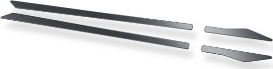 Croni Boczne V(850-500) Fiat Panda III Hatchback5 2011- - Carbon