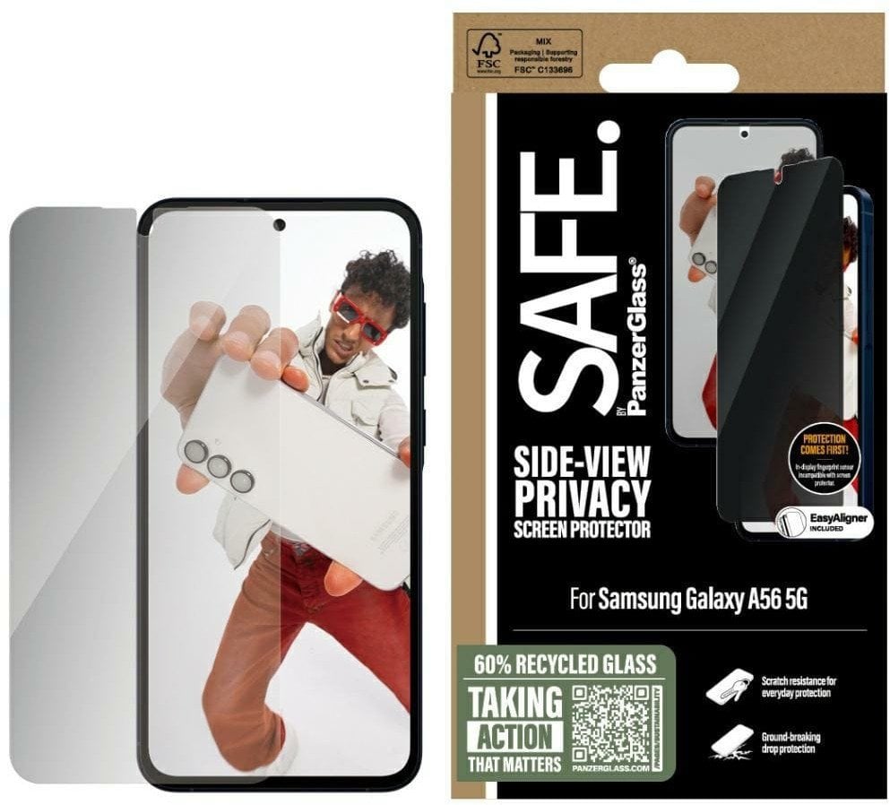 Szkło prywatyzujące SAFE by PanzerGlass Ultra-Wide Fit do Samsung Galaxy A56 5G