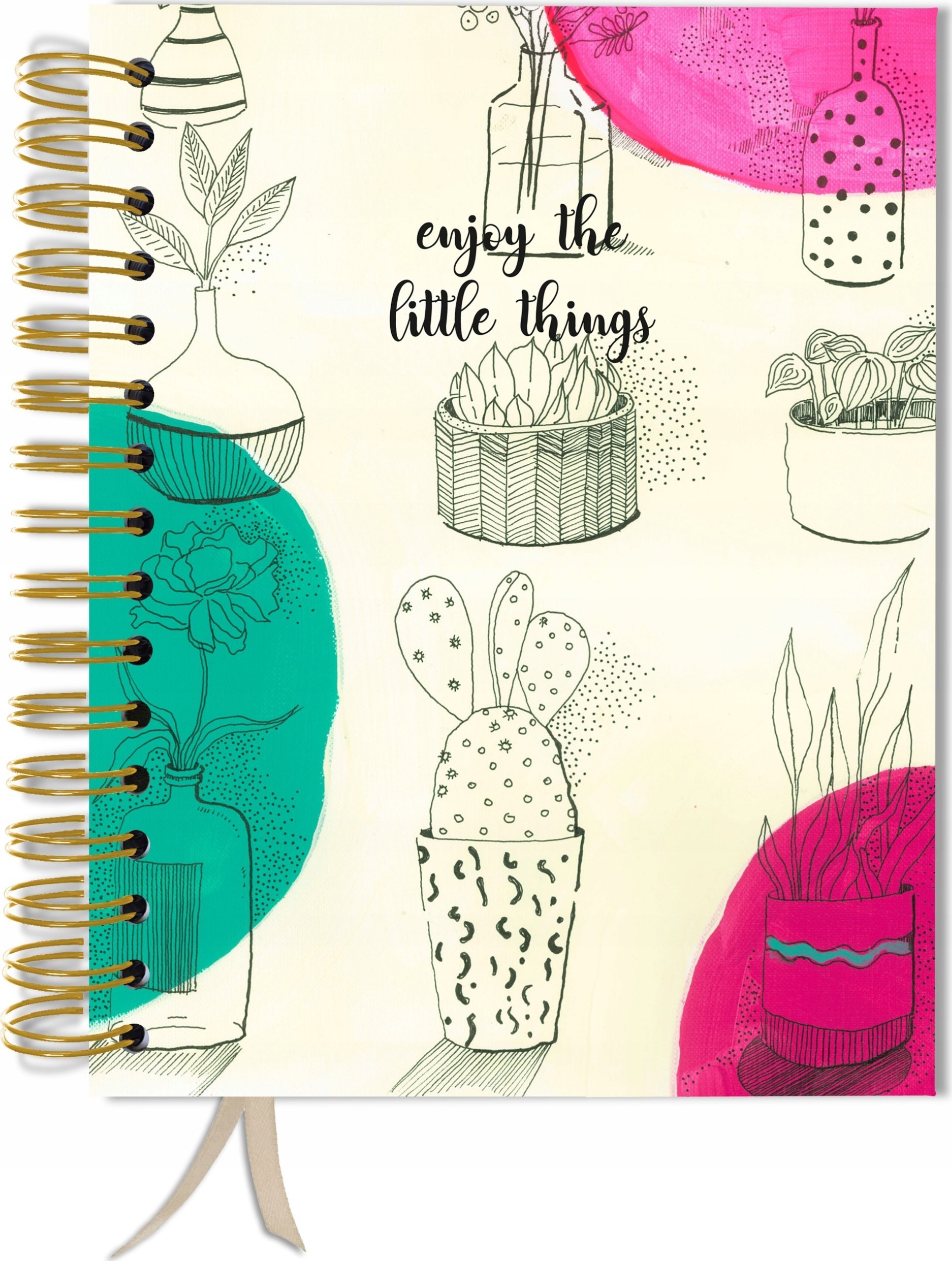 TadaPlanner Bullet journal 180 stron TaDa Planner notes zeszyt A5+ pamiętnik w kropki