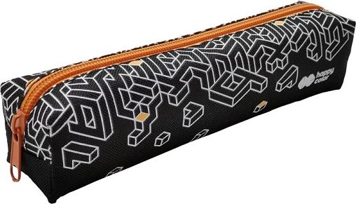 Piórnik Happy Color Piórnik saszetka Just 1 mały prostokątny z zamkiem