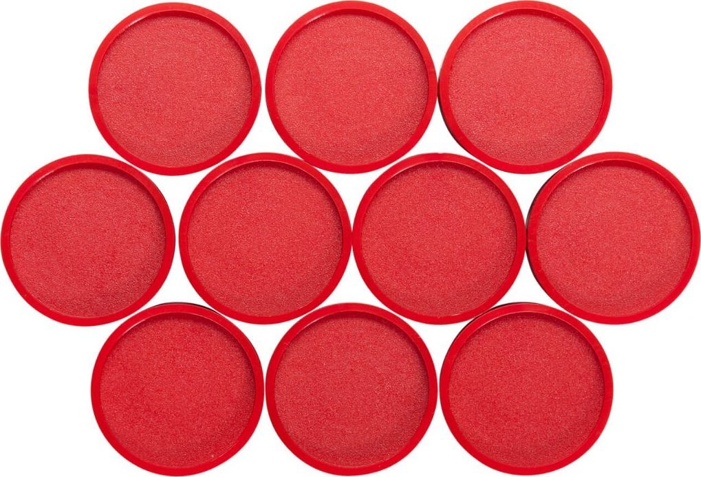 Maul MAUL Industriemagnet rund 29mm 10 Stück rot