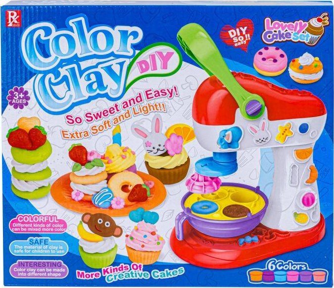 Maszynka Do Robienia Ciasteczek, Babeczek, Ciastek, Ciastolina + Akcesoria