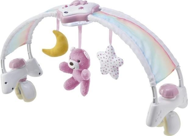 Chicco CHICCO PANEL NA ŁÓŻECZKO RAINBOW SKY RÓŻOWY 00010473100000