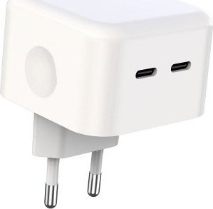 Ładowarka XO XO ładowarka sieciowa L102 PD 35W 2x USB-C biała