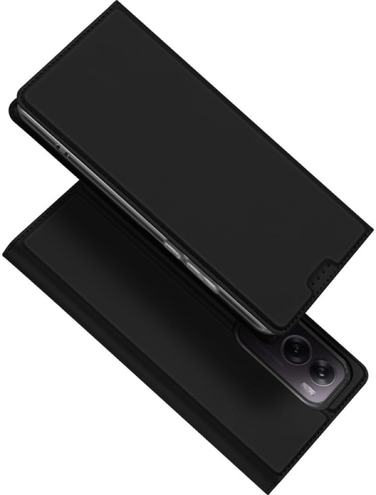 Etui z klapką DuxDucis Skinpro do Oppo Reno 12 Pro, czarne