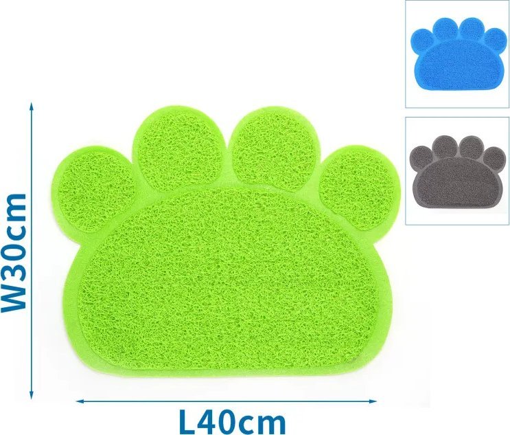 Nobleza Podkładka dla zwierząt z nadrukiem odcisków łap Podkładka dla zwierząt z nadrukiem odcisków łap