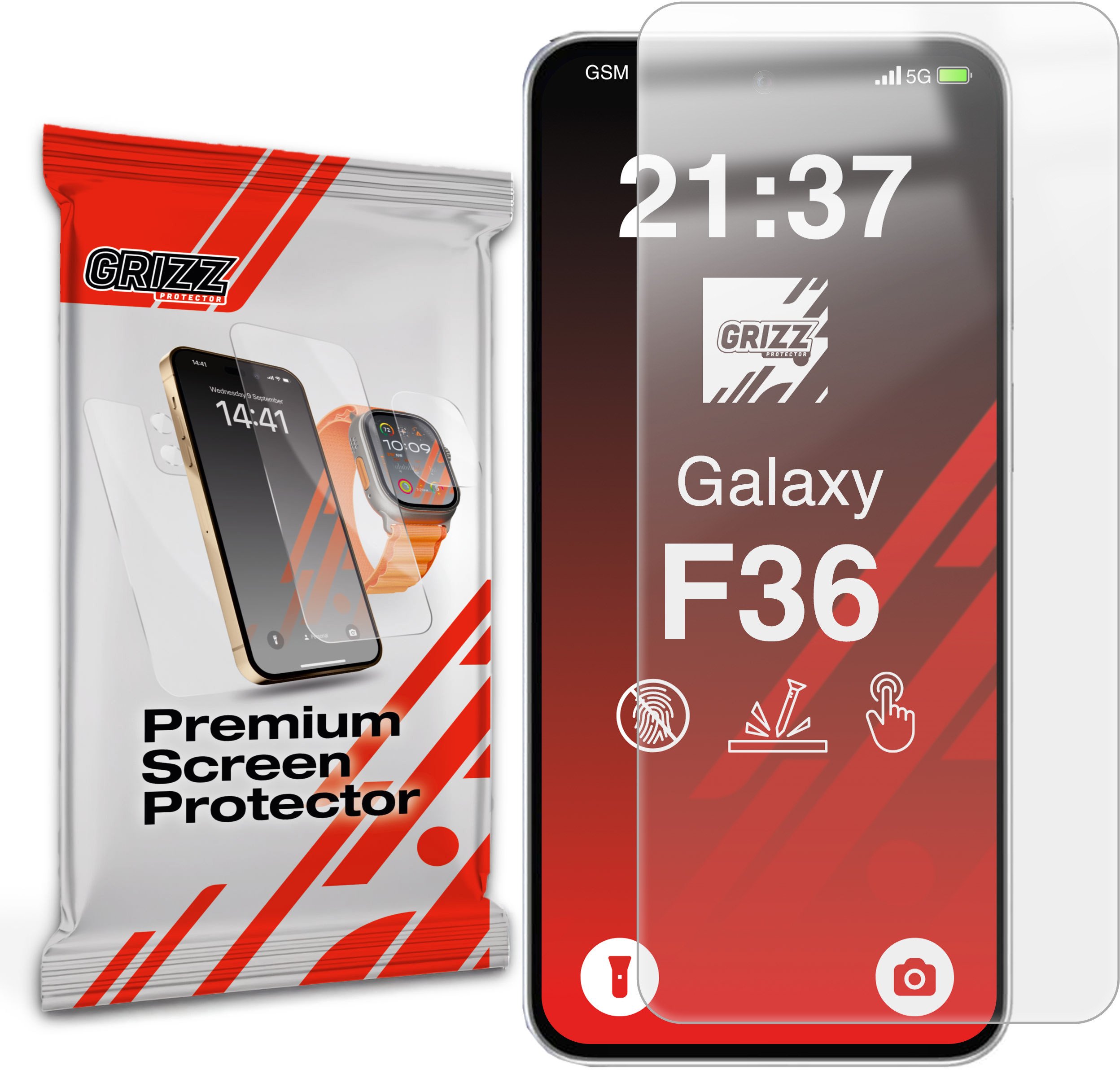 Folia matowa GrizzGlass PaperScreen do Samsung Galaxy F36