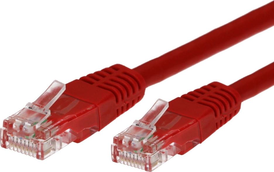TB Print Patchcord kat.6 RJ45 UTP 5m. czerwony -AKTBXKS6UTP500R