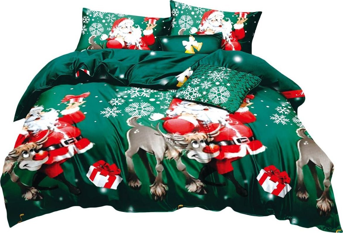 LOZKOHOLICY.PL Sp.z o.o. Sp. K. Pościel 160 x 200 3cz Satynowa Dalwin 790