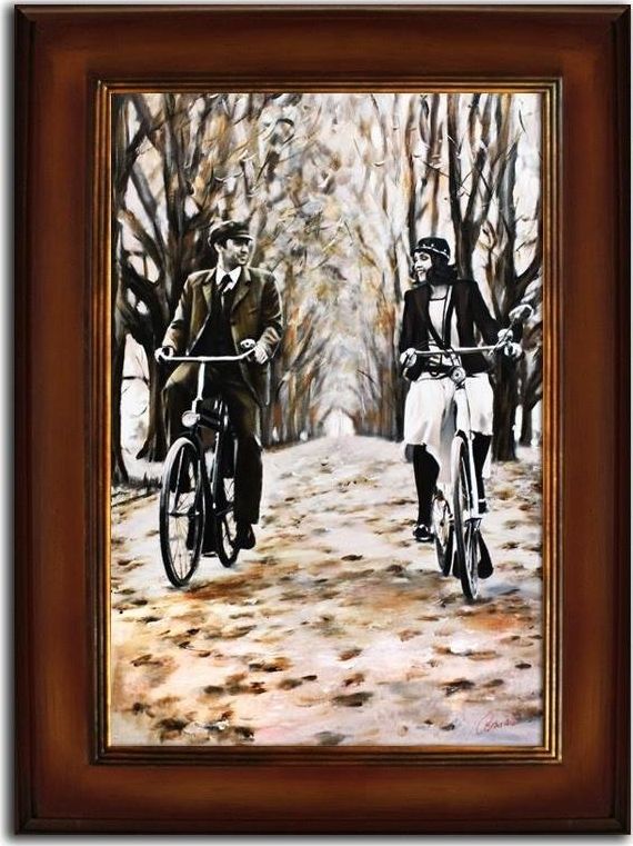 GO-BI Obraz "Inne" ręcznie malowany 86x116cm