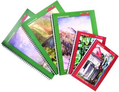 Interdruk Kołonotatnik w kratkę, oprawa miękka A4 100 kartek (18K005C)