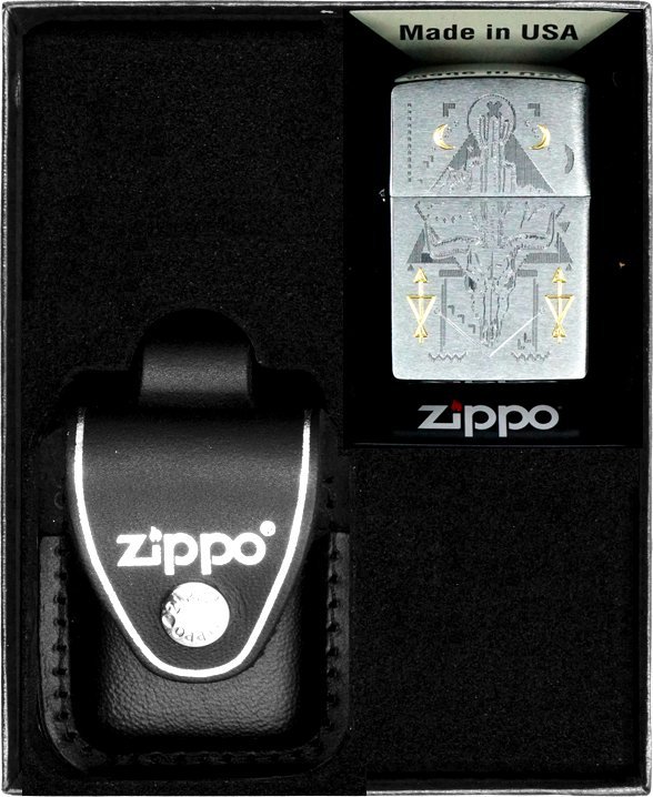 Zestaw ZIPPO Zapalniczka TREASURE BOND AUTO Prezentowy No3
