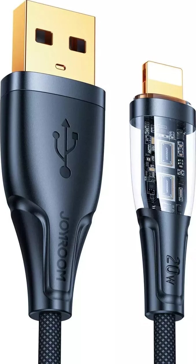 Kabel USB Joyroom USB-A - Lightning 1.2 m Czarny (JYR570)