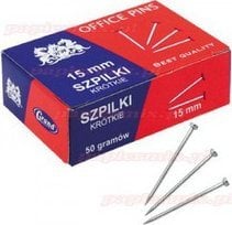 Grand SZPILKI STALOWE 15 MM 50 G