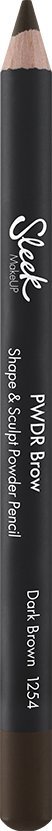 Sleek MakeUP Sleek MakeUP, Pwdr, Blending, Eyebrow Cream Pencil, 1254, Dark Brown, 1.29 g For Women