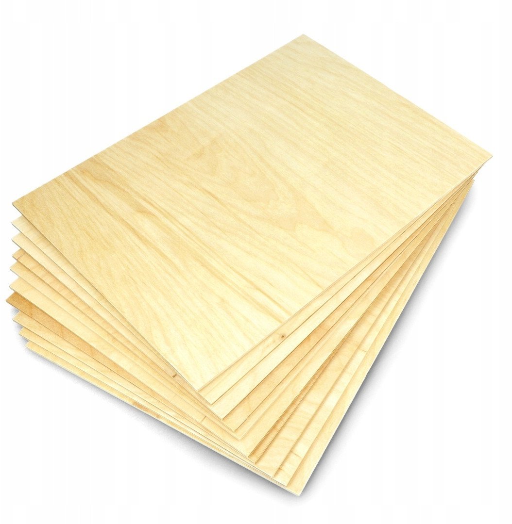 Sklejka brzozowa - 3mm - format 297x210mm - 10szt.}