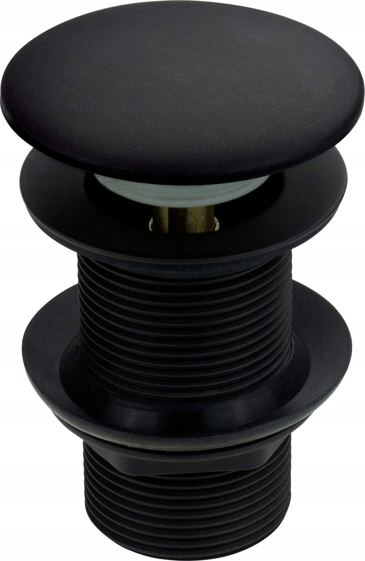 DEANTE NHC N12A Click-clack okrągły granitowy nero, umywalkowy