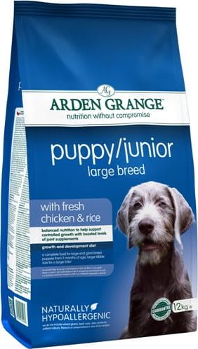 ARDEN GRANGE Arden Grange Puppy Junior Large Breed 12kg