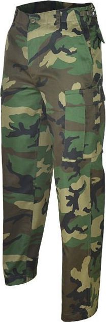 Mil-Tec Mil-Tec Spodnie BDU Ranger Woodland 5XL