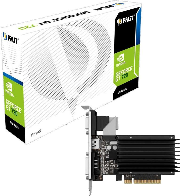 Karta graficzna Palit GeForce GT 710 2GB DDR3 (NEAT7100HD46H)