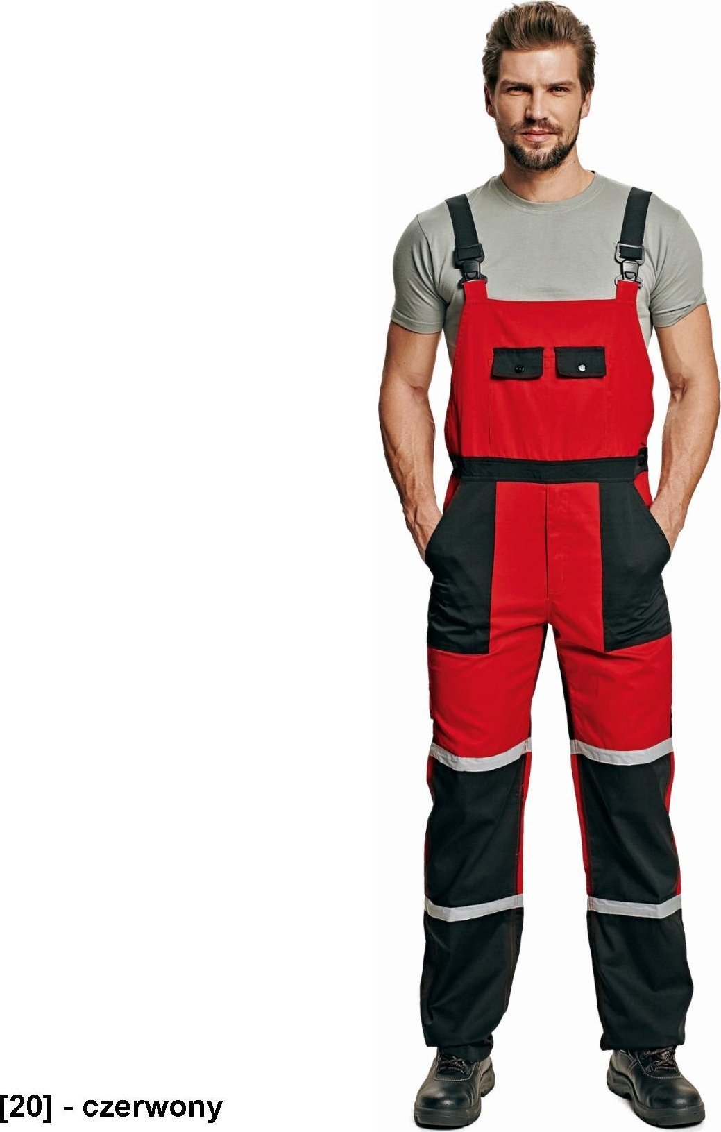 CERVA TAYRA - Spodnie ogrodniczki dla mechaników samochodowych 54