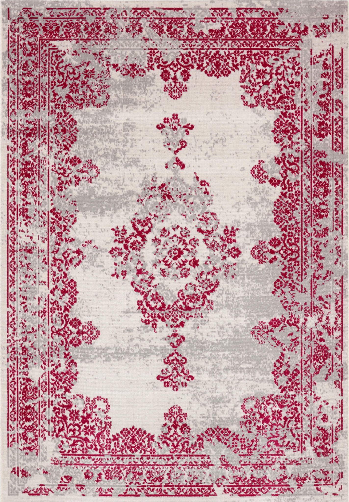 MYRETAIL Dywan KOMFORT VIVID VINTAGE 120x170 różowy szary