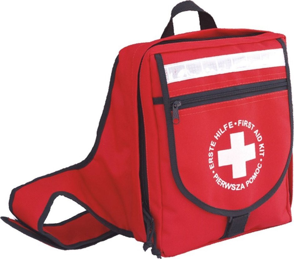Vera Apteczka "Szkolna 2" w plecaku z tkaniny wodoodpornej - DIN