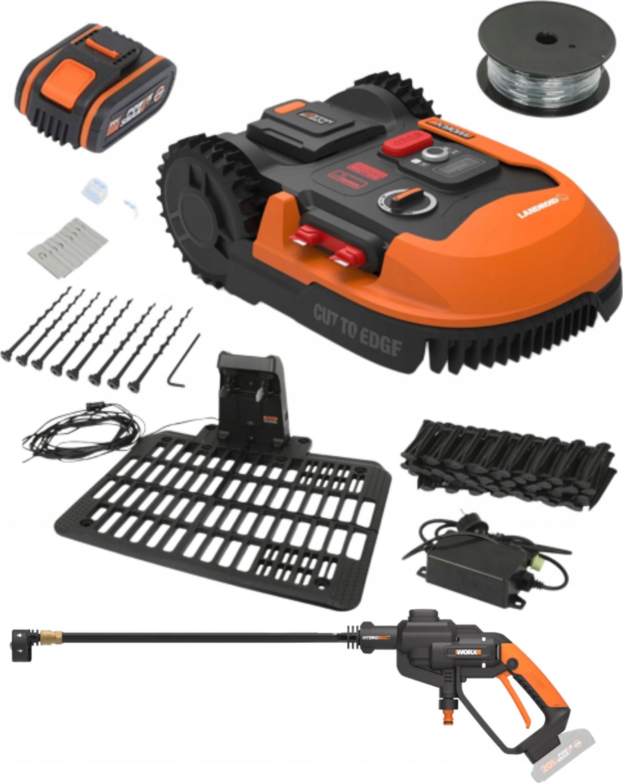 Robot koszący Worx Robot koszący WORX Landroid + Myjka ciśnieniowa