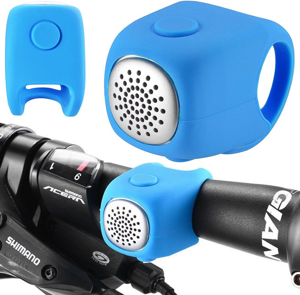 Dzwonek rowerowy na rower klakson elektroniczny głośny 120db wodoodporny