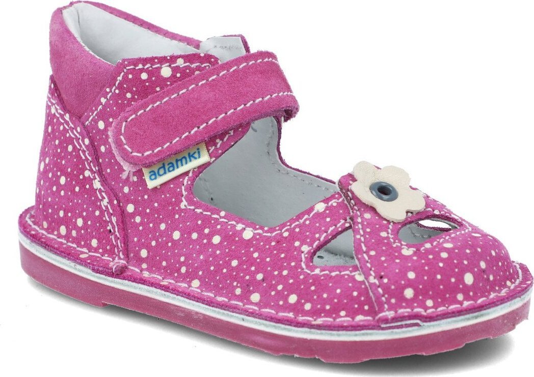 Adamki Kapcie dziewczęce Adamki 017 profilaktyczne fuksja 22