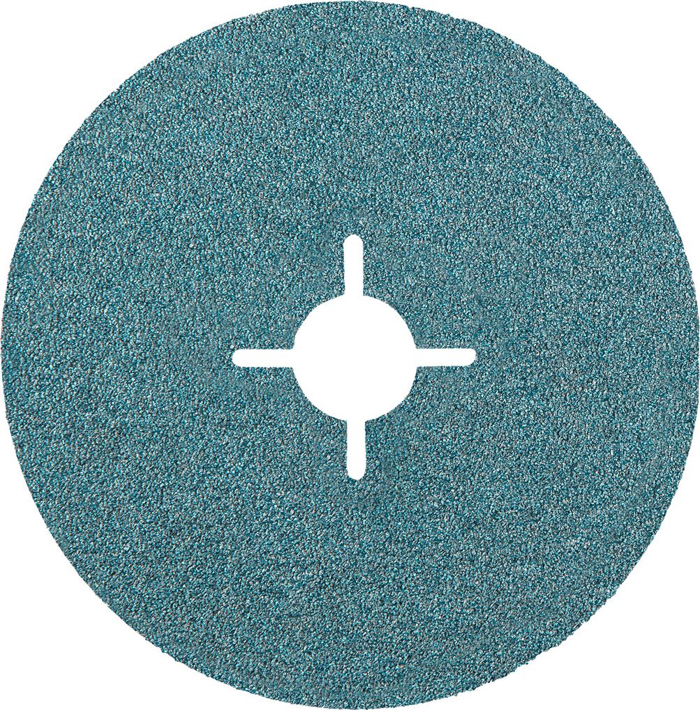 Graphite Krążki ścierne fibrowe (Krążki ścierne fibra 125, K80, 3 szt.,cyrkon)