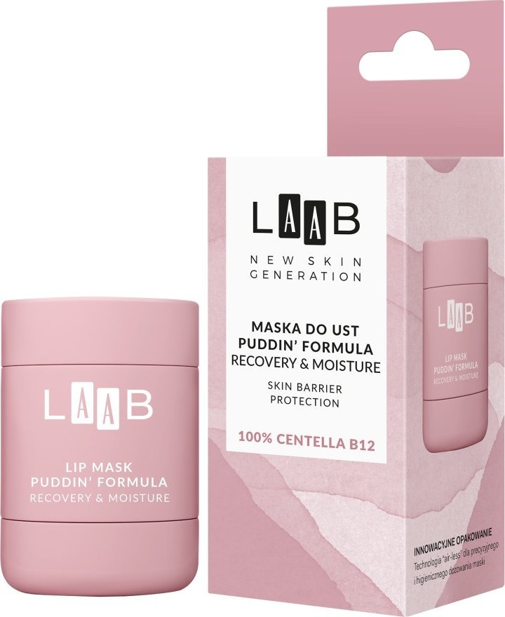 AA LAAB maska do ust puddin' formula Recovery &amp Moisture 15g