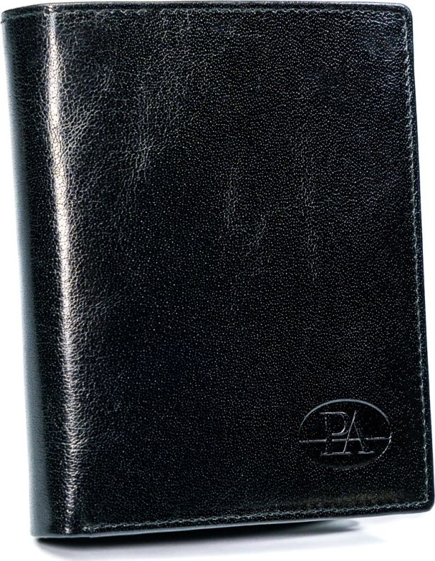 Pierre Andreus Portfel męski czarny Pierre Andreus PW-011-BTU BLACK
