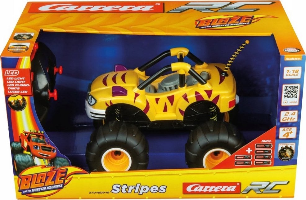 Carrera Samochód RC Blaze and the Monster Machines Stripes 2,4GHz