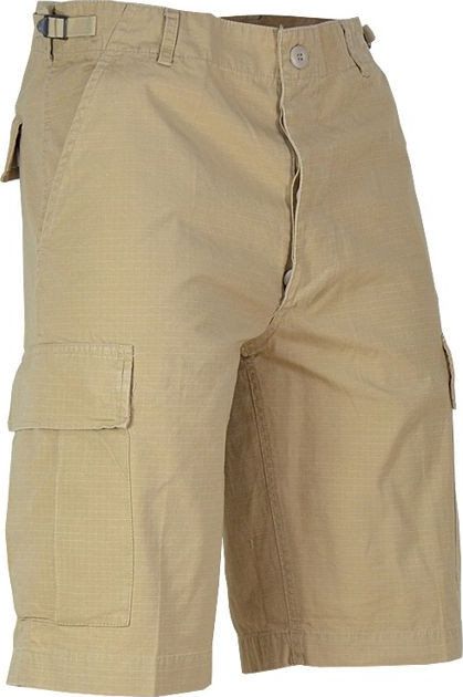 Mil-Tec Mil-Tec Spodenki Bermudy Rip-Stop Khaki L