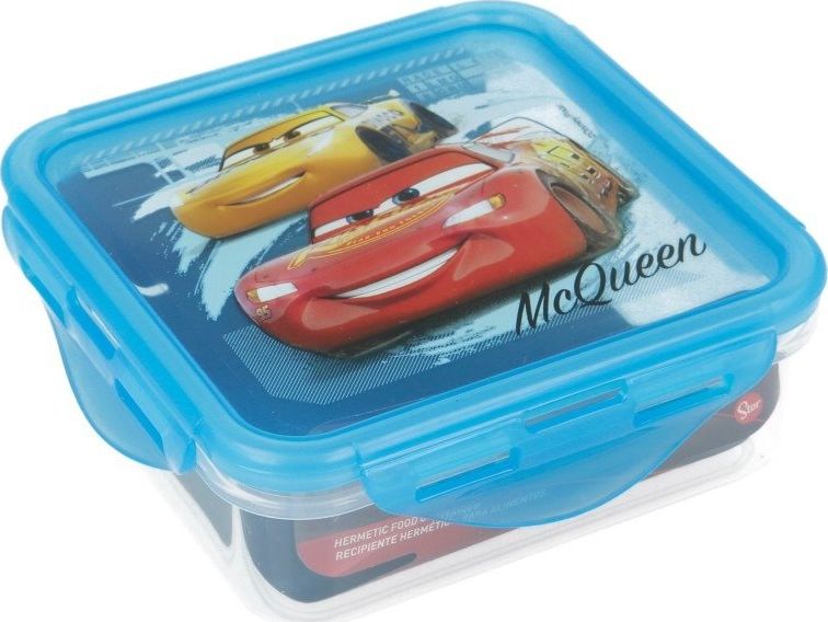 Cars Cars - Pojemnik hermetyczny na żywność 500 ml uniwersalny